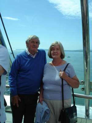 Dennis French, Wyn French, Mum and Dad, Spinnaker Tower Portsmouth.